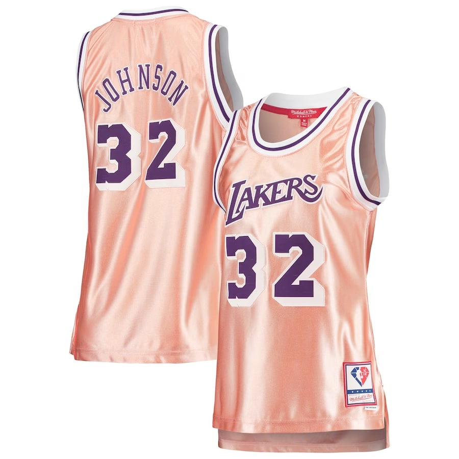 Buy Lakers Magic Johnson Crop Tank Women's Tops from Mitchell & Ness. Find  Mitchell & Ness fashion & more at