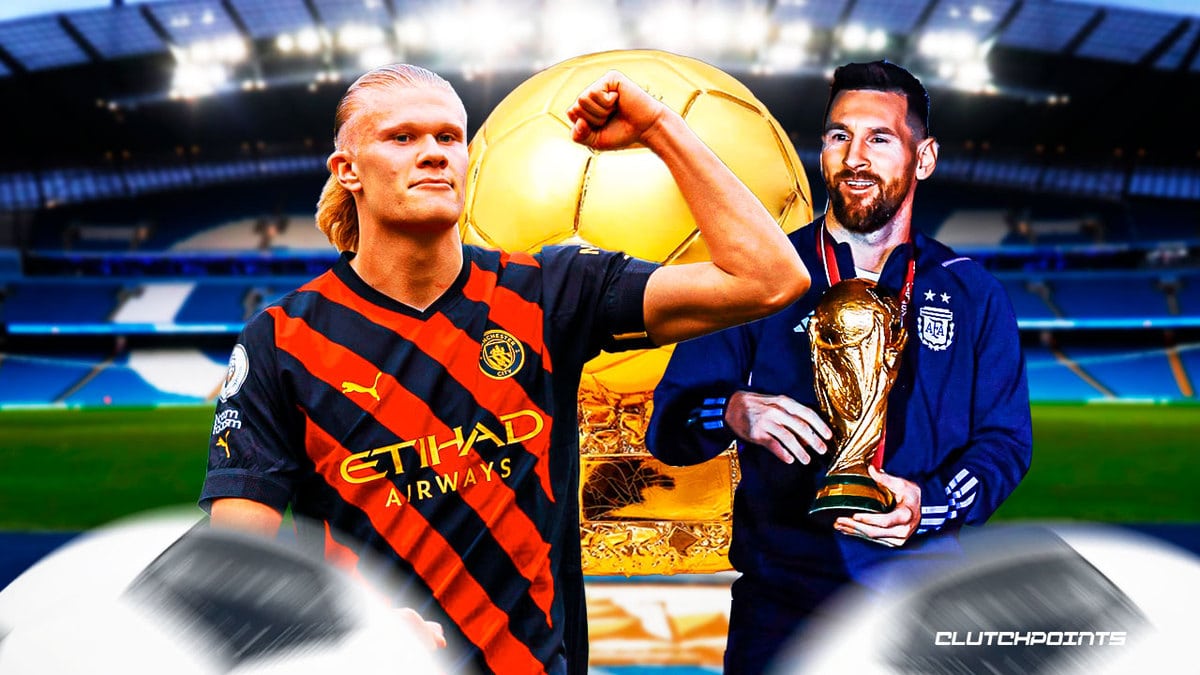 Erling Haaland, Lionel Messi, Manchester City