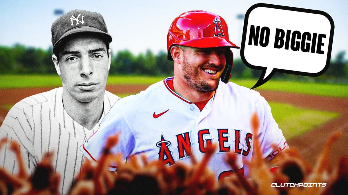 Mike Trout, Joe DiMaggio, Angels, Yankees