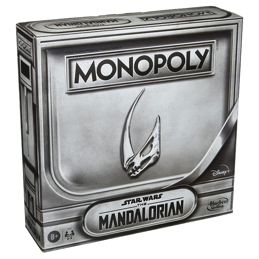 Monopoly: Star Wars The Mandalorian Edition Board Game on a white background.
