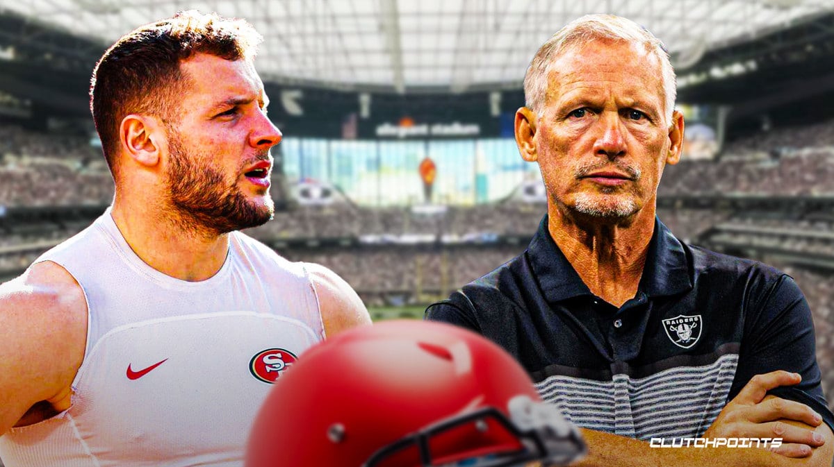 Nick Bosa, Mike Mayock, Las Vegas Raiders, San Francisco 49ers