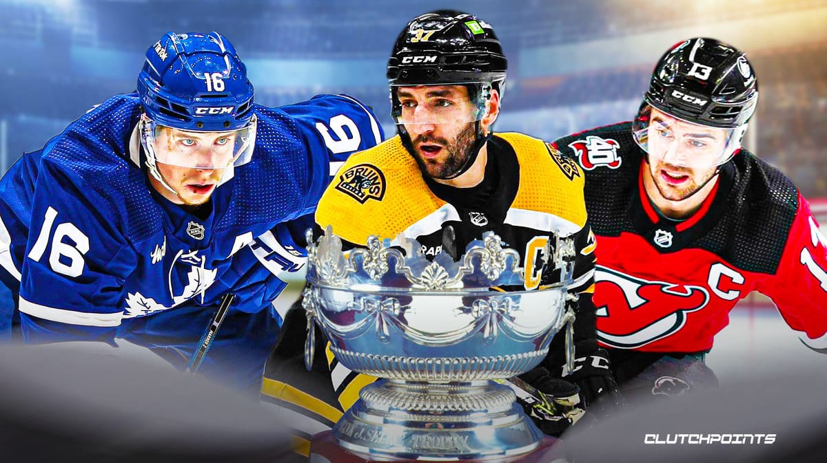 Patrice Bergeron, Nico Hischier, Mitch Marner, NHL, Selke Trophy