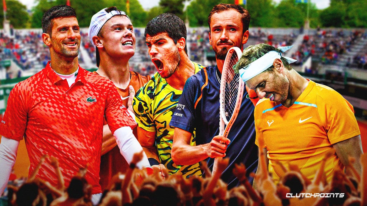 Novak Djokovic, Holger Rune, French Open