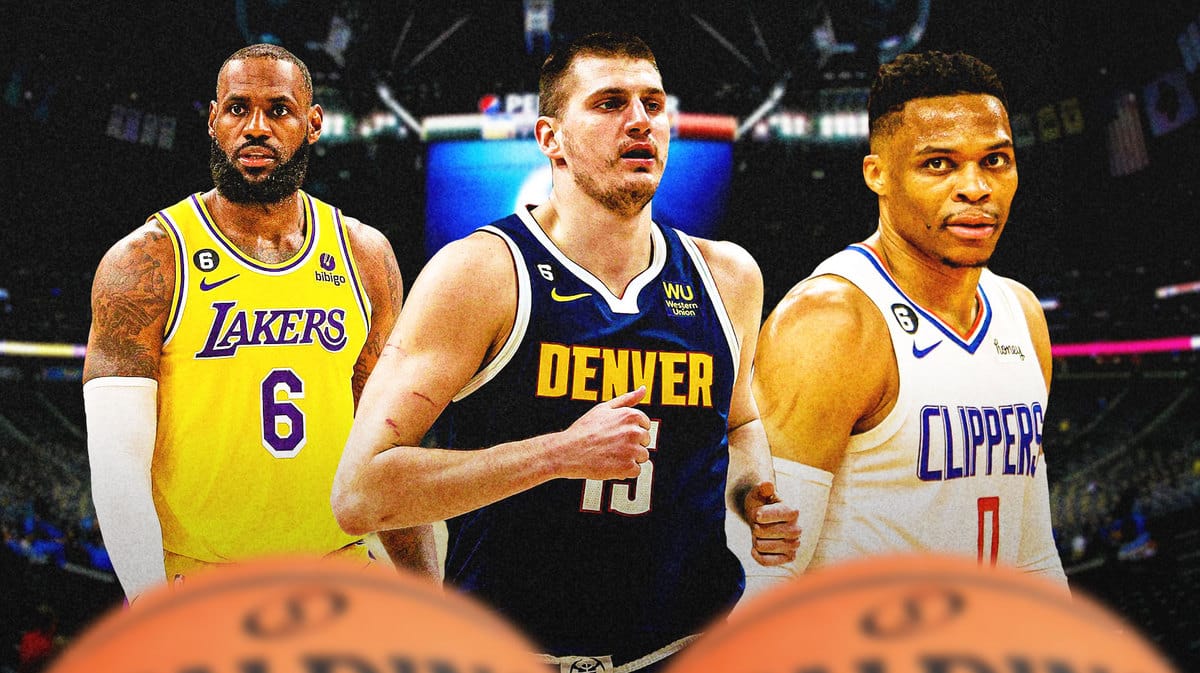 Nikola Jokic, Denver Nuggets, LeBron James, Russell Westbrook, NBA Playoffs
