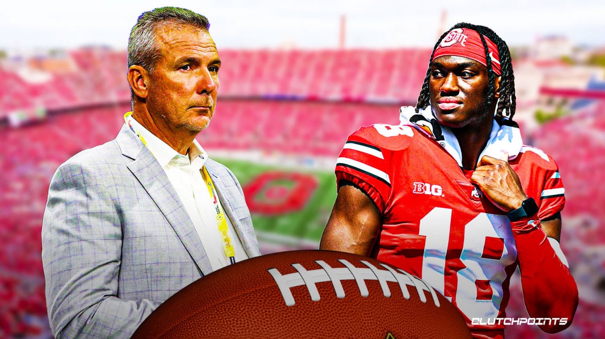 Ohio State football Urban Meyer Marvin Harrison Jr.