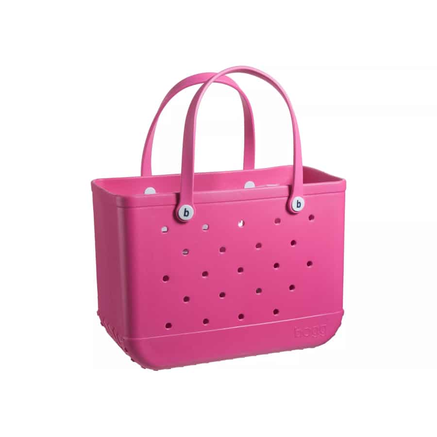 Original Bogg bag in pink colors on a white background.