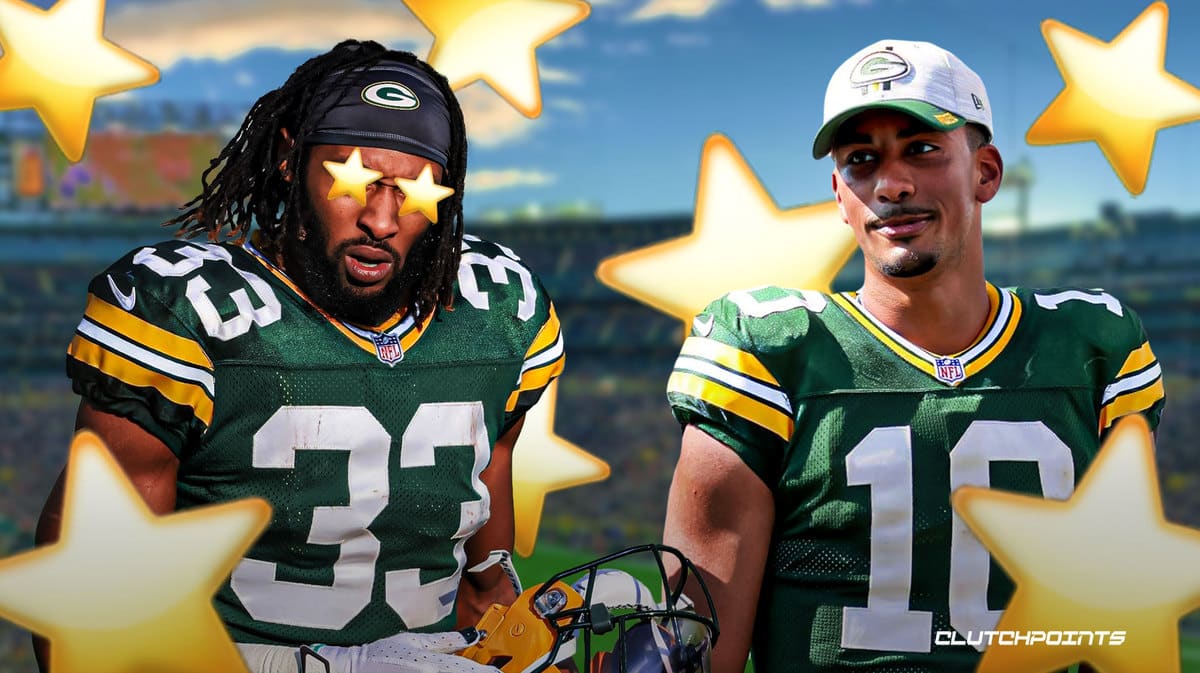 Aaron Jones reveals what it's like playing with Aaron Rodgers