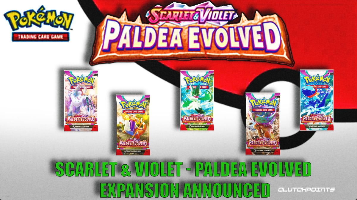 Scarlet Violet Paldea Evolved, Pokemon TCG Latest Expansion, Pokemon TCG newest cards
