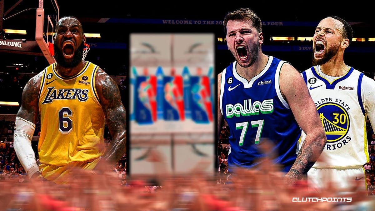 LeBron James, Lakers, Luka Doncic, Mavs, Stephen Curry, Warriors, Cards, NBA