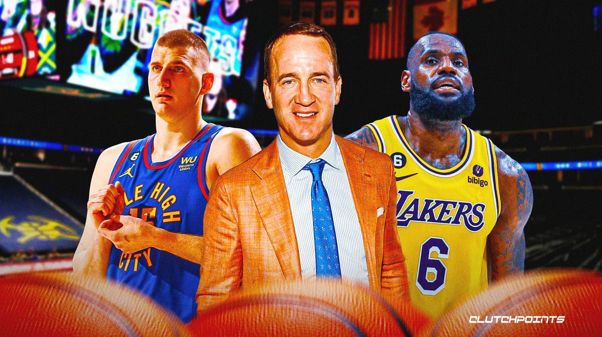Peyton Manning, Denver Nuggets, Los Angeles Lakers