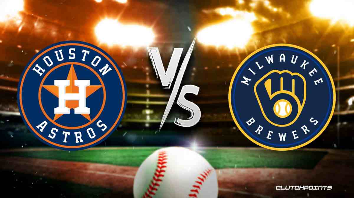 Astros Brewers prediction