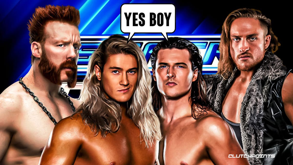 WWE, Pretty Deadly, Sheamus, Brawling Brutes, SmackDown,