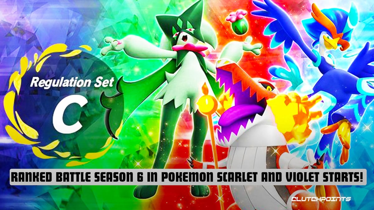 Ranked Battle Pokemon Season 6, Pokemon Scarlet and Violet, Pokemon Online Battle