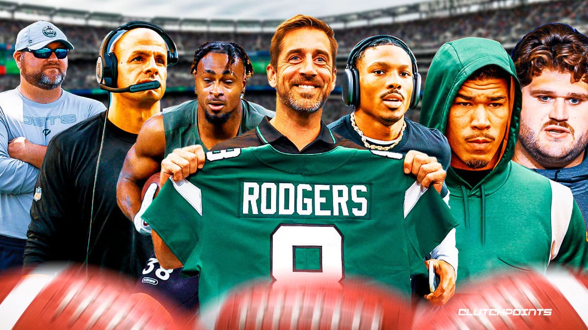 Jets Aaron Rodgers Allen Lazard Robert Saleg 2023 NFL offseason