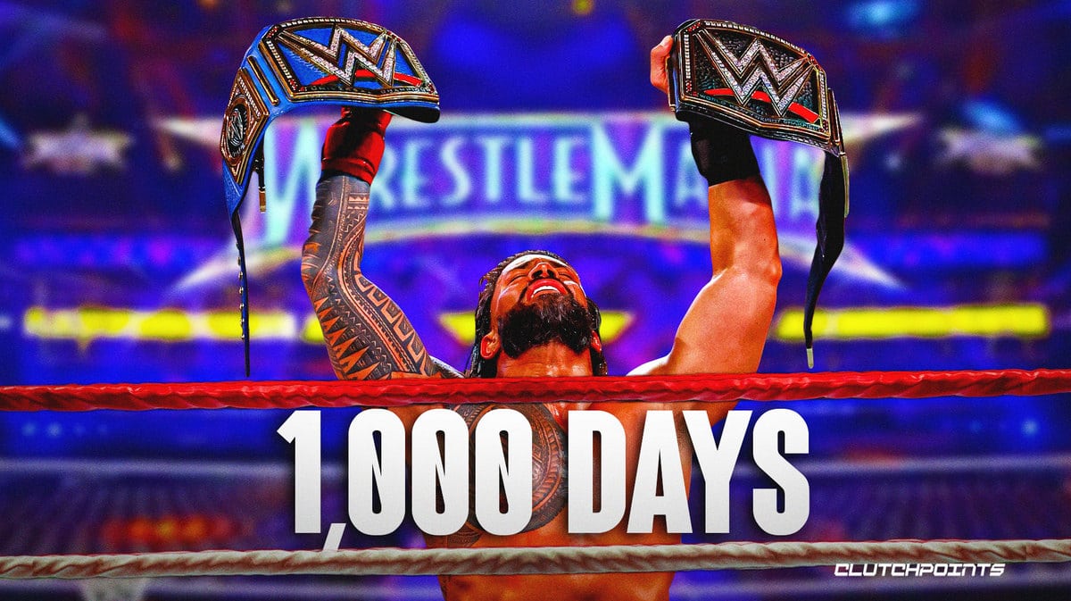 Roman Reigns, 1,000 days WWE champion