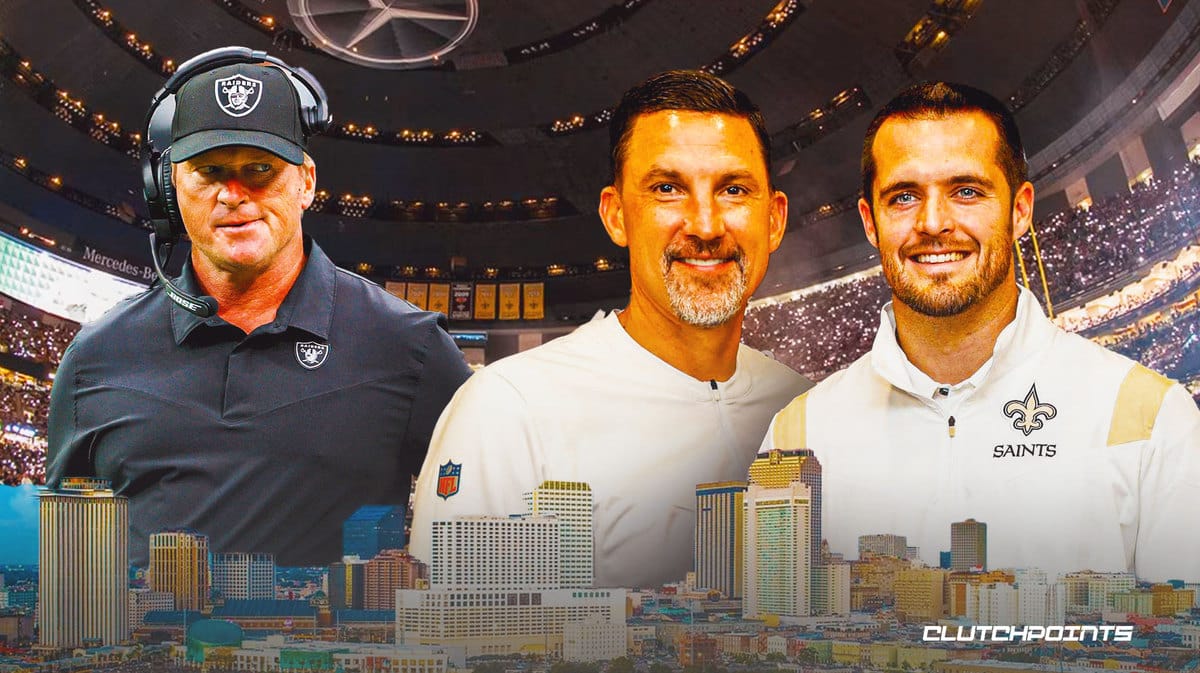 Saints, Jon Gruden, Derek Carr, Jon Gruden Saints, Jon Gruden Derek Carr