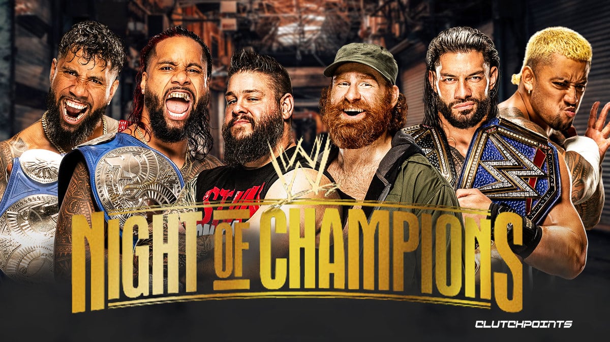 WWE Sami Zayn and Kevin Owens step between The Bloodline ahead of