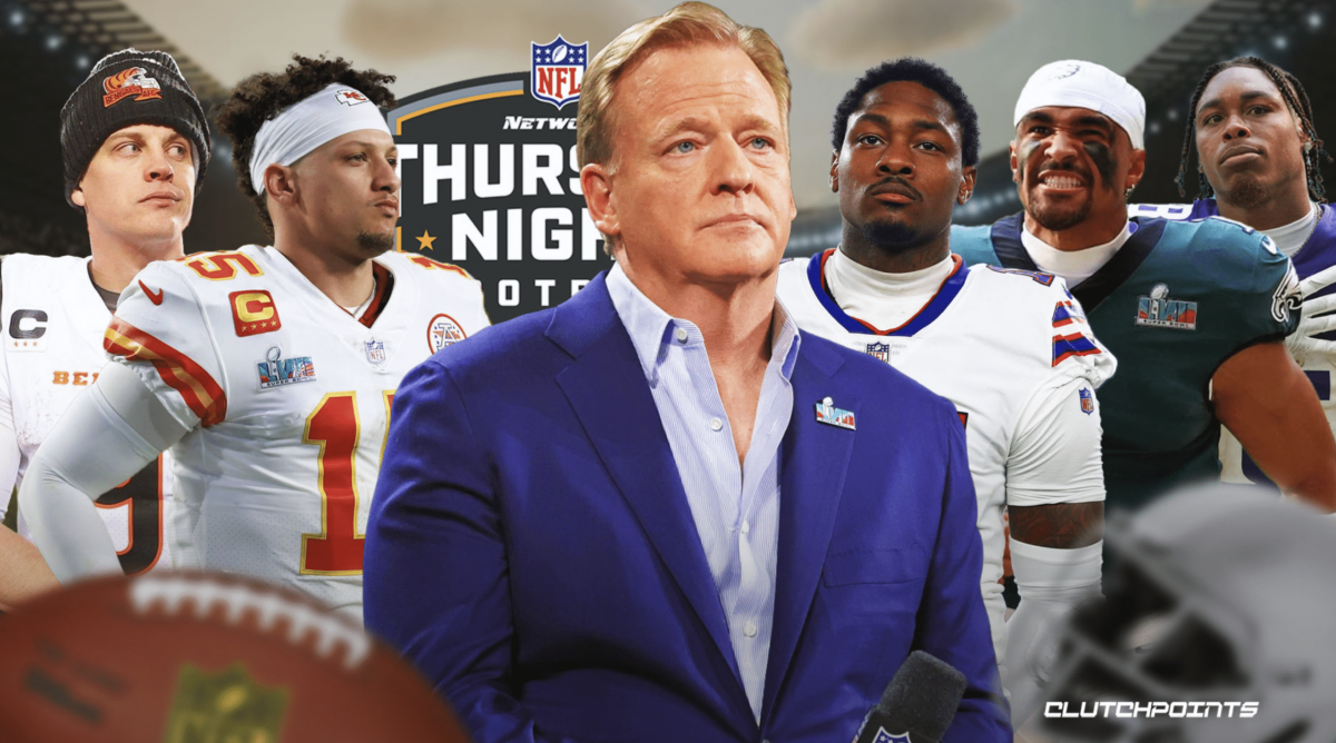 Roger Goodell, NFL, Jalen Hurts, Joe Burrow, Stefon Diggs, Patrick Mahomes, Justin Jefferson