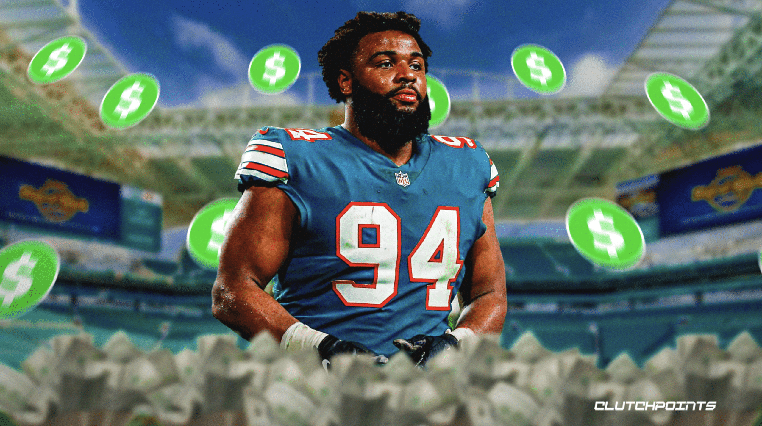 Dolphins defensive lineman Christian Wilkins sits out amid contract talks 