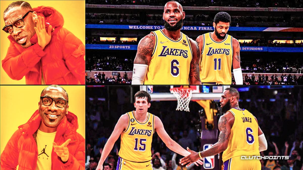 Austin Reaves, Shannon Sharpe, Lakers, Kyrie Irving