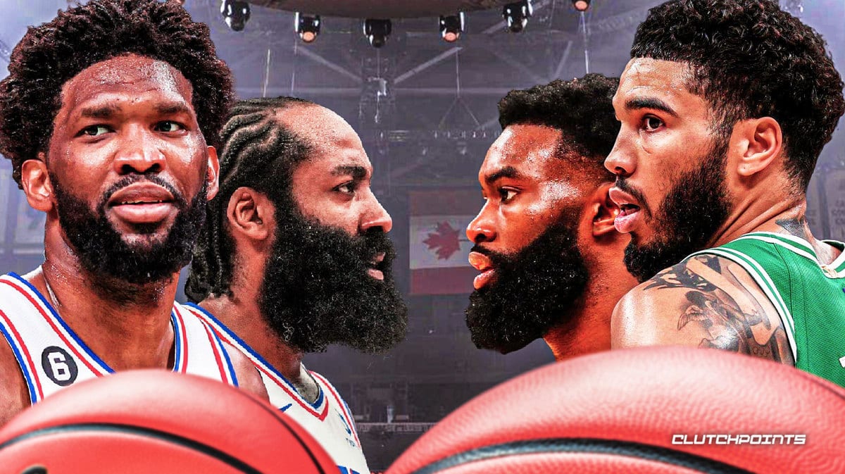 Sixers, Celtics, Joel Embiid, James Harden, Jaylen Brown, Jayson Tatum