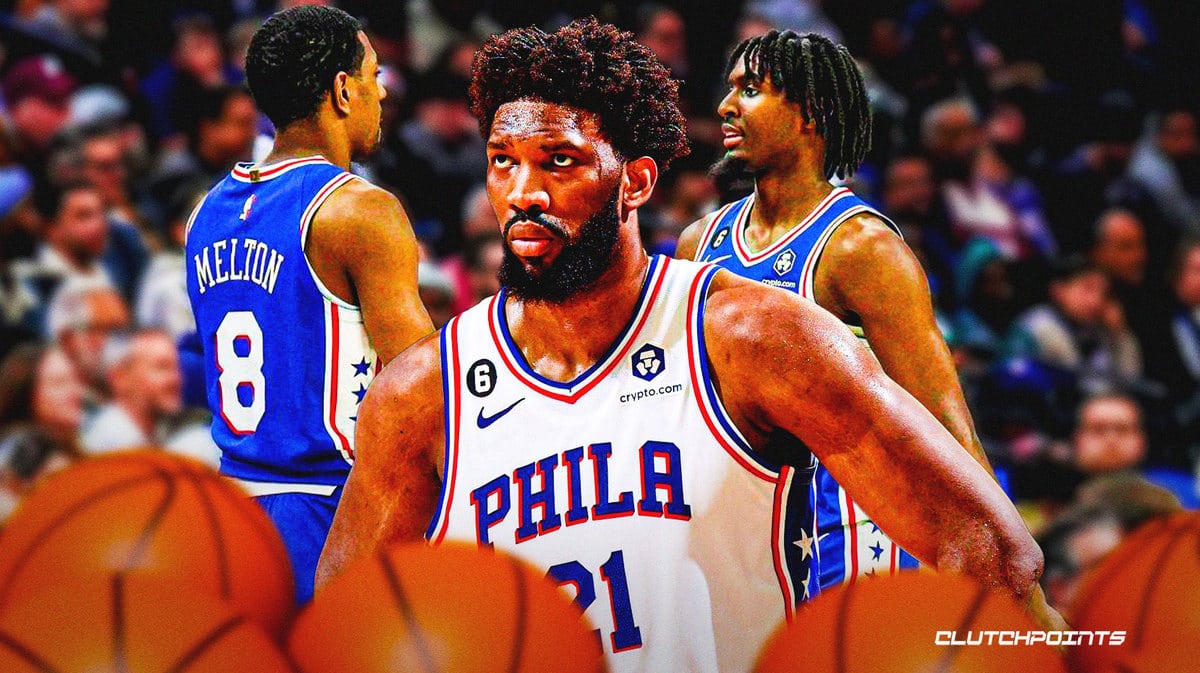 Sixers, Joel Embiid, Tyrese Maxey, De'Anthony Melton