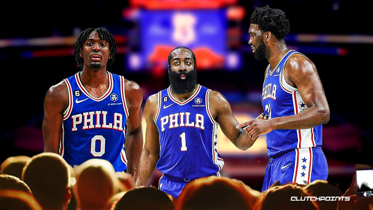 Joel Embiid, James Harden and Tyrese Maxey COMBINE for 87 of the 76ers 118  points!🔥
