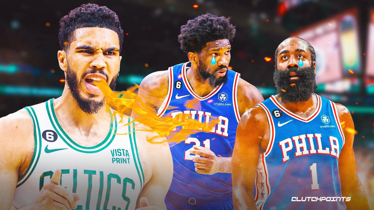 Joel Embiid, James, Harden, Celtics, 76ers, NBA Playoffs