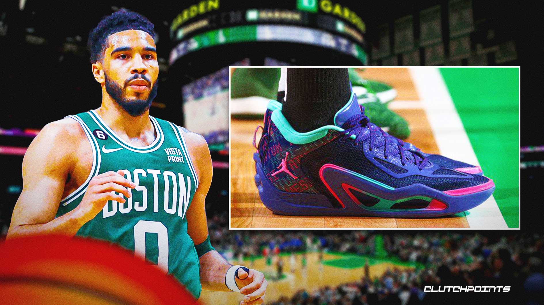 Jordan Brand Reveals NBA Star Jayson Tatum's Debut Signature Shoe –  Footwear News