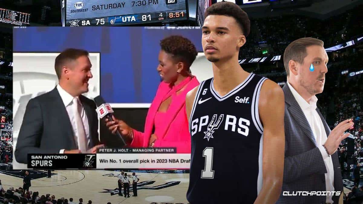 Spurs, Peter Holt, Peter Holt Spurs, NBA Draft Lottery, Victor Wembanyama