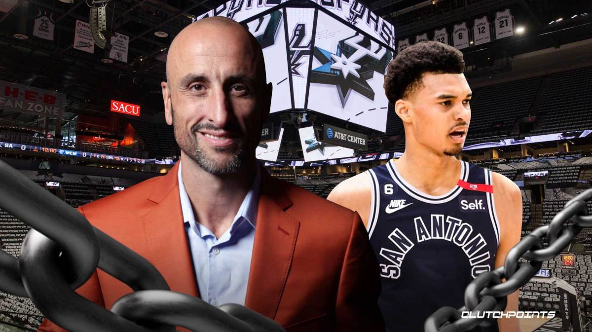 Manu Ginobli, Victor Wembenyama, San Antonio Spurs