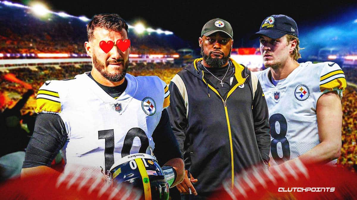 Pittsburgh Steelers QB Mitchell Trubisky pushes back on