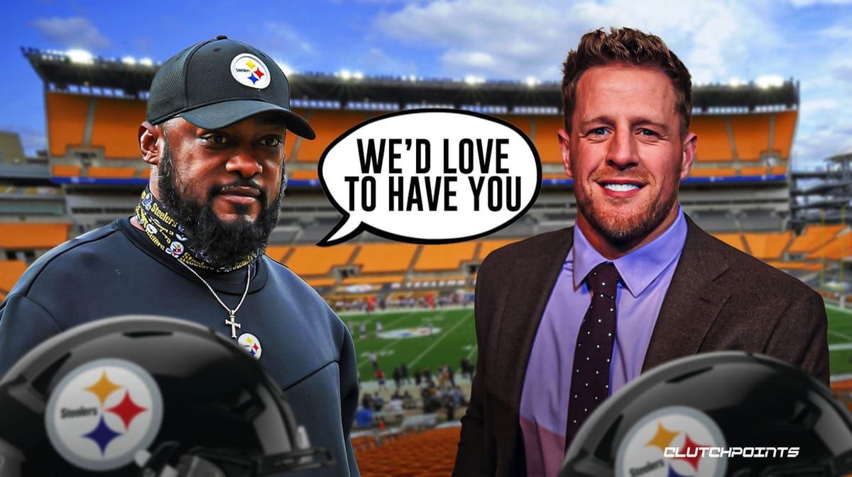 Mike Tomlin, JJ Watt, Pittsburgh Steelers