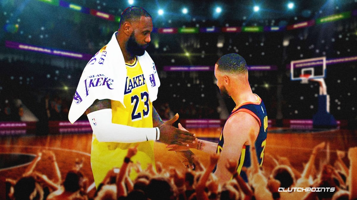 Stephen Curry, LeBron James, Warriors, Lakers