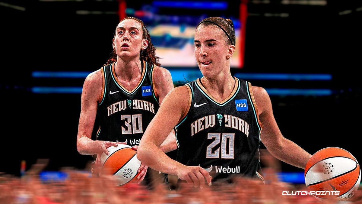 Sabrina Ionescu, Breanna Stewart, New York Liberty