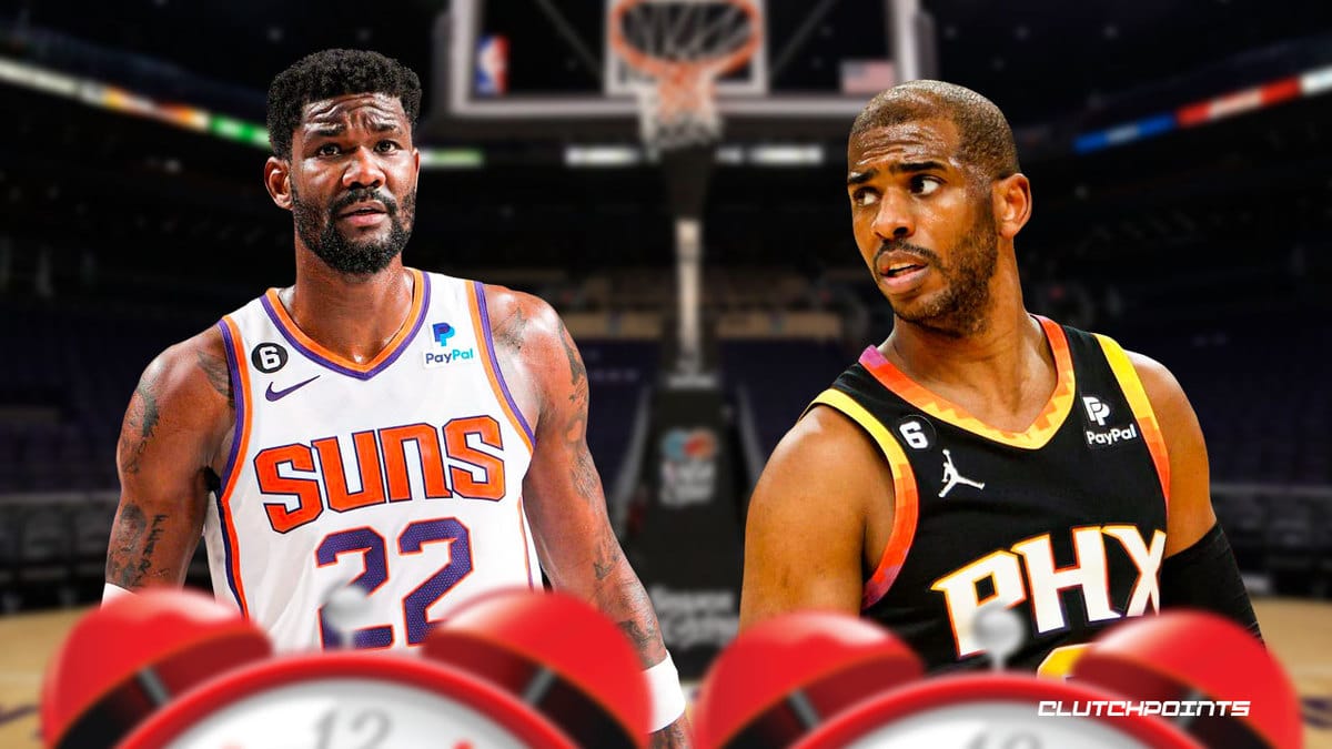 DeAndre Ayton, Chris Paul, Suns