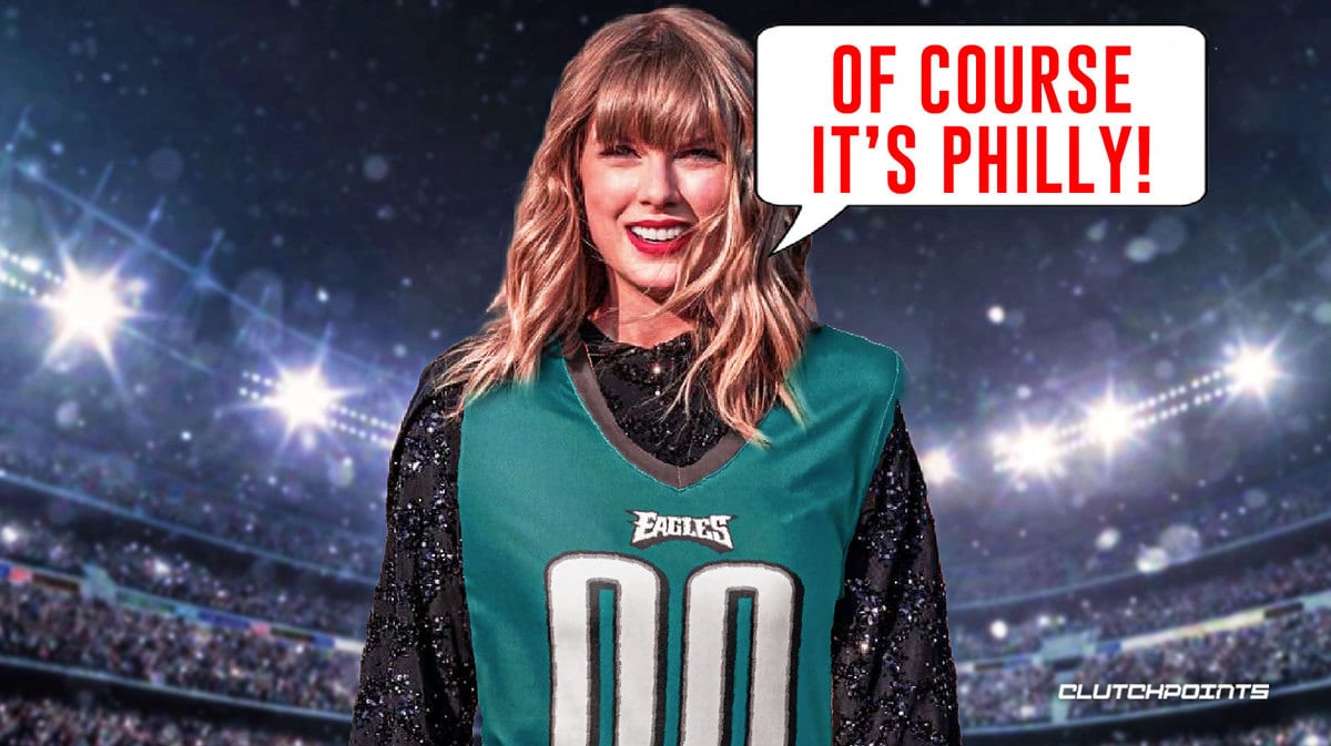 Taylor Swift settles 'Gold Rush' debate, and Eagles fans are loving it