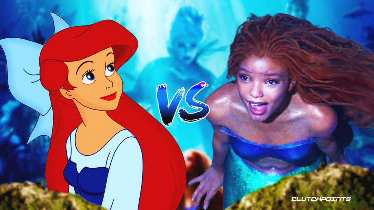 Ariel (voiced by Jodi Benson in the animated film and played by Halle Bailey in the live-action film), The Little Mermaid