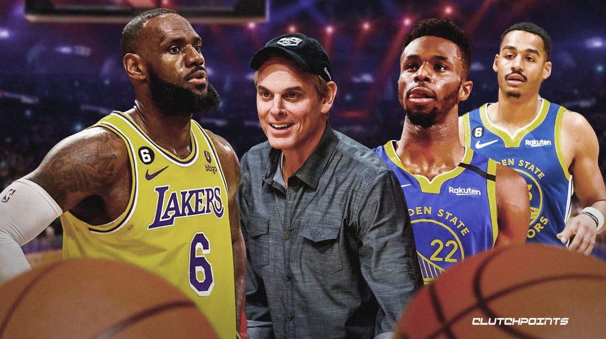 Lakers Warriors trade Colin Cowherd LeBron James