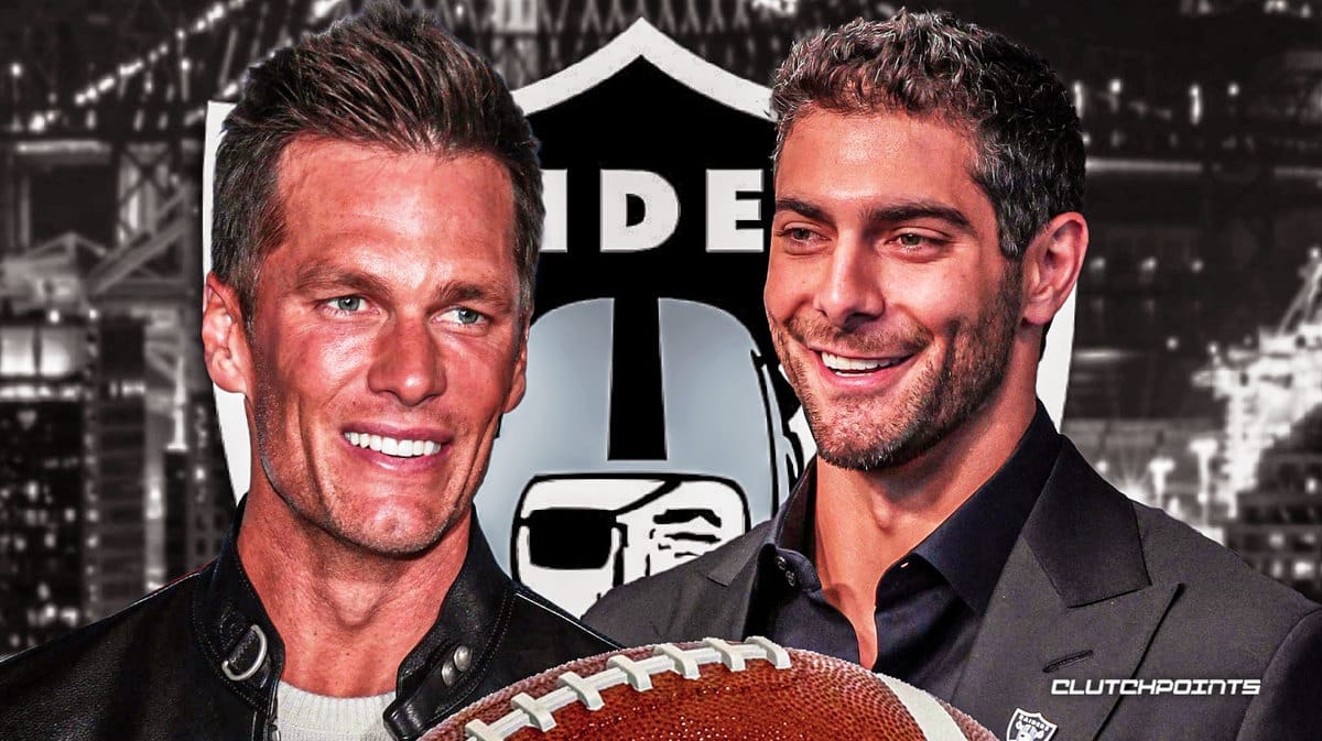 Tom Brady, Jimmy Garoppolo, Raiders