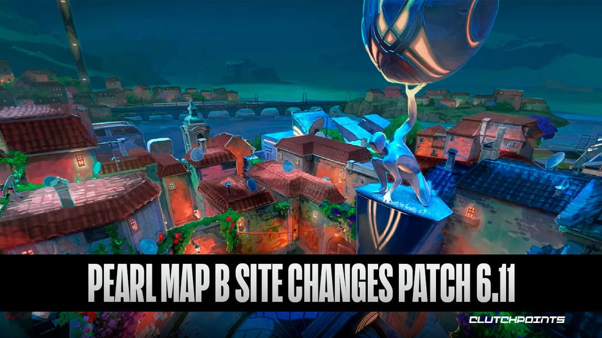 Valorant Pearl Map B Site Changes in Patch 6.11 Update