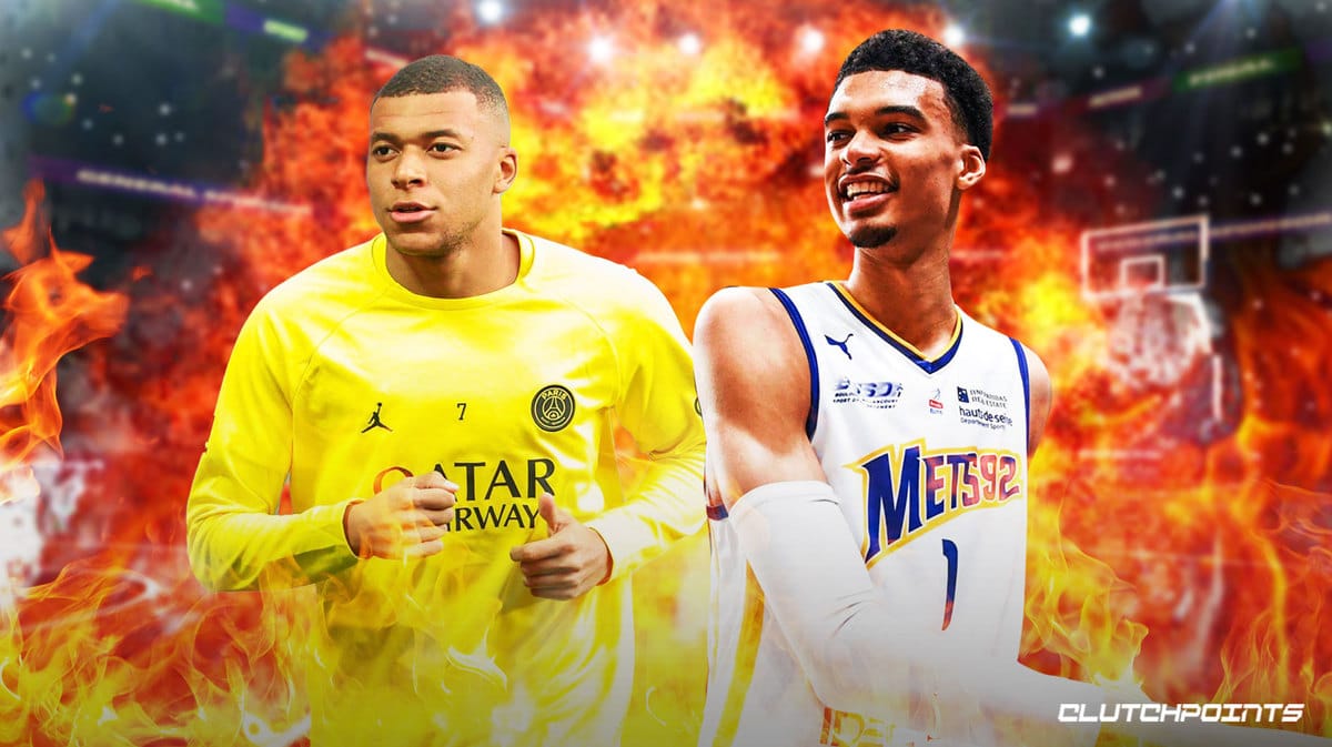 Victor Wembanyama, San Antonio Spurs, Kylian Mbappe