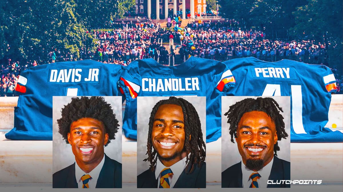 Virginia football players killed in shooting honored at graduation