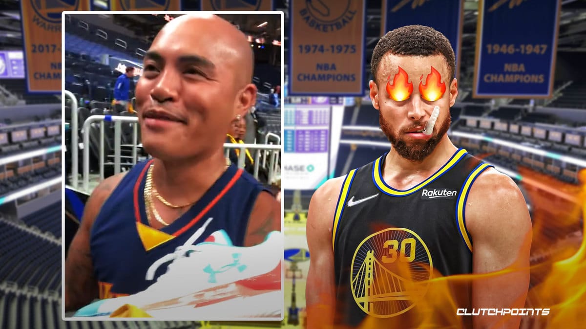 Warriors' Stephen Curry Surprises Fan With Shoes After Win