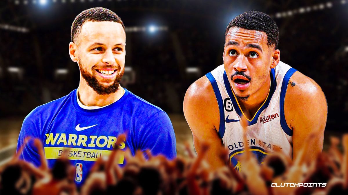 Stephen Curry, Jordan Poole, Warriors