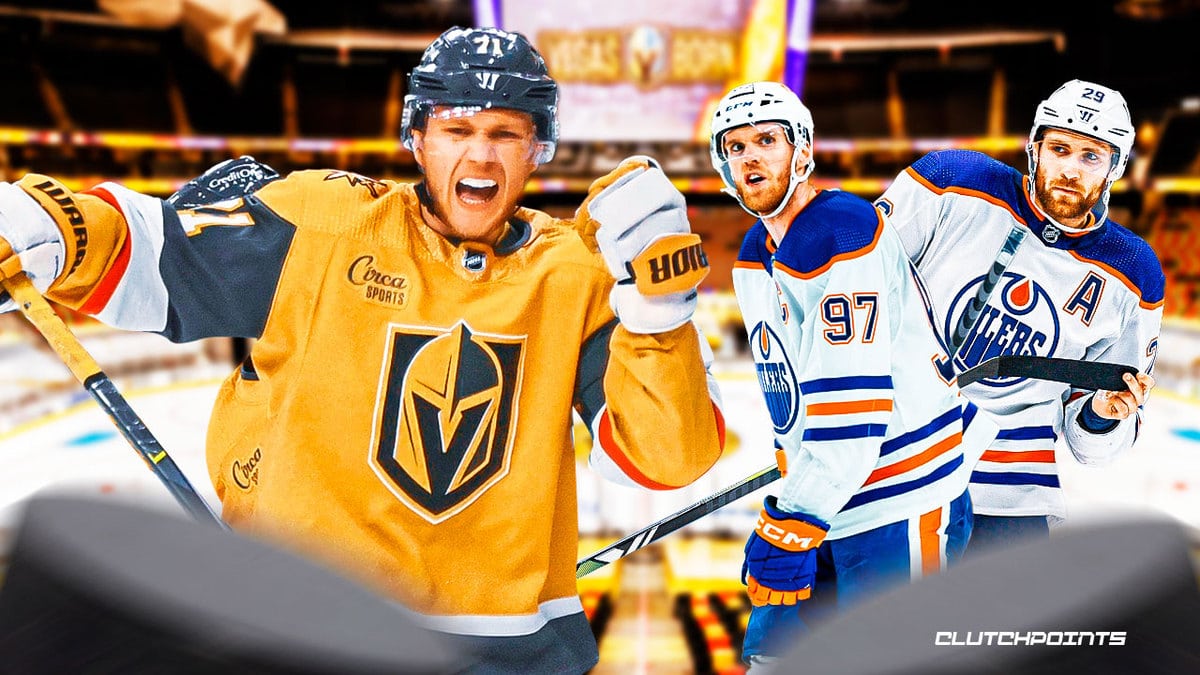 William Karlsson, Vegas Golden Knights, Golden Knights Oilers, Stanley Cup Playoffs