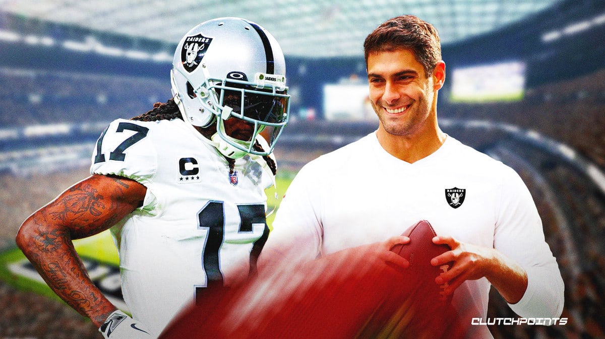 Davante Adams, Jimmy Garoppolo, Las Vegas Raiders