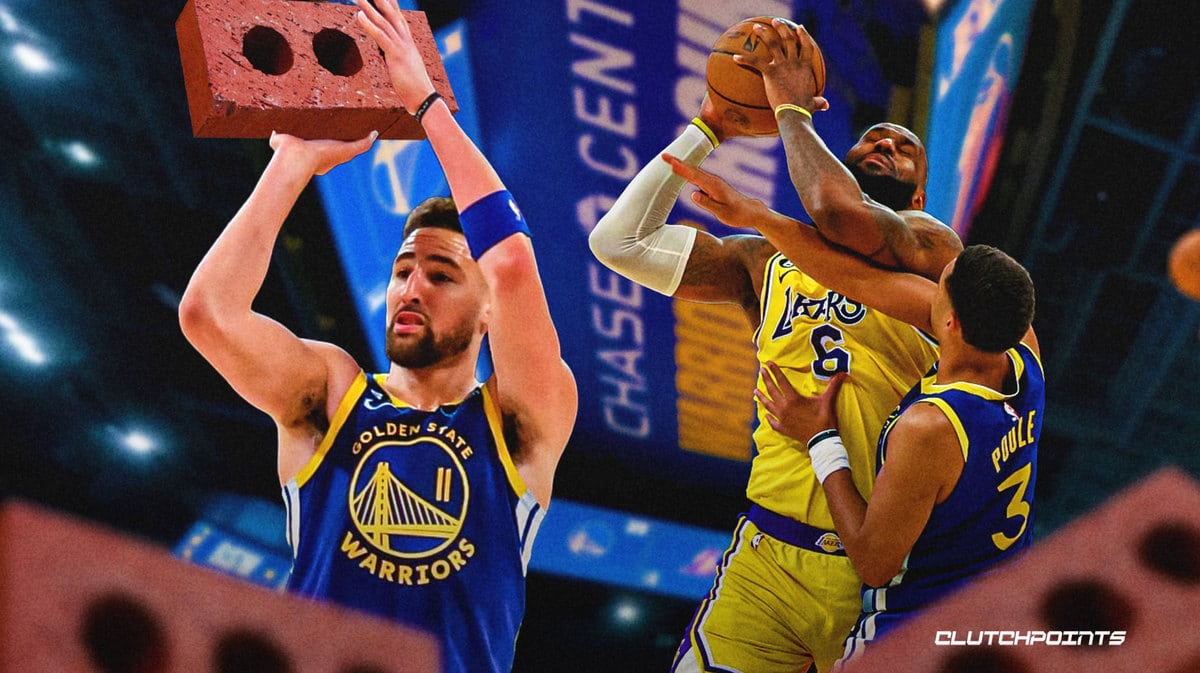 Klay Thompson, Jordan Poole, Golden State Warriors, Los Angeles Lakers, NBA Playoffs