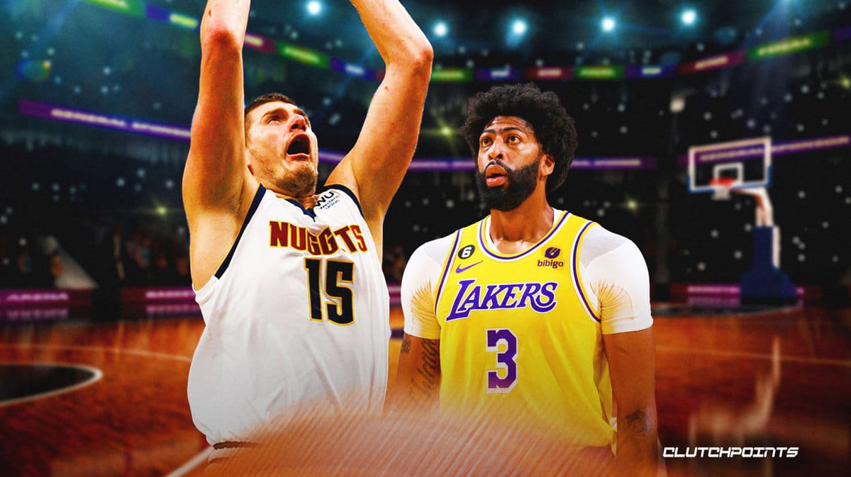 Nikola Jokic, Anthony Davis, Denver Nuggets, Los Angeles Lakers, NBA Playoffs