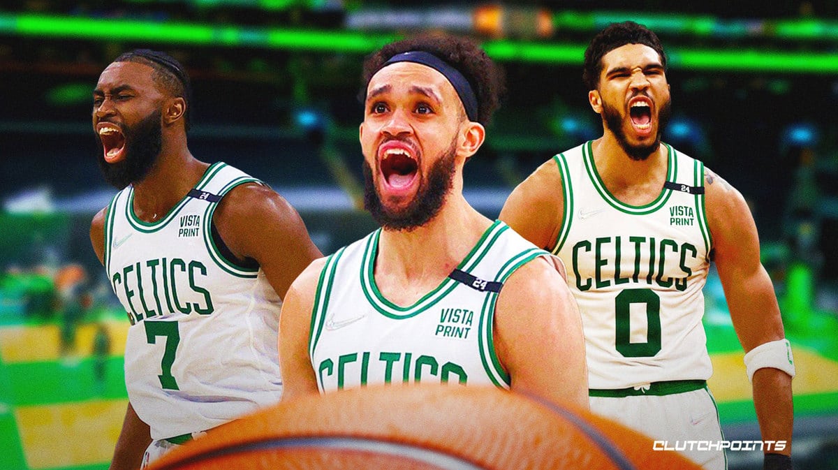 Celtics, Jaylen Brown, Derrick White, Jayson Tatum